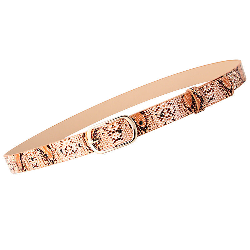 Ladies' Fashion Round Retro Casual Belt