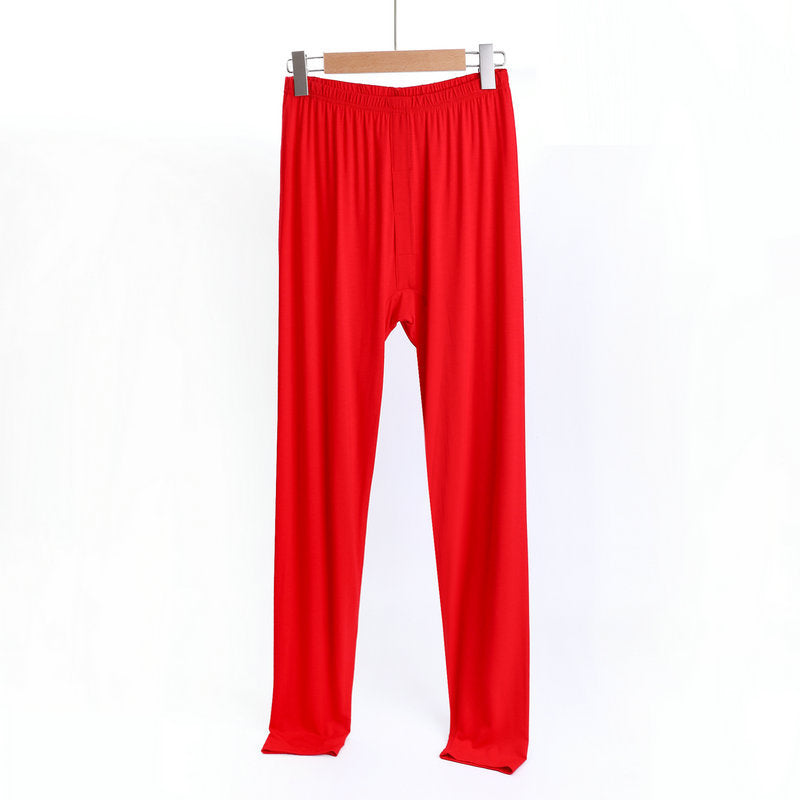 Mens Summer Modal Pajama Pants Thin Plus Size