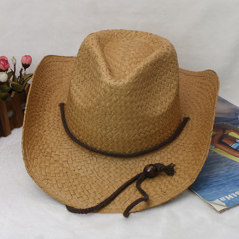 Lala Grass Hand-Woven Mens Straw Hat