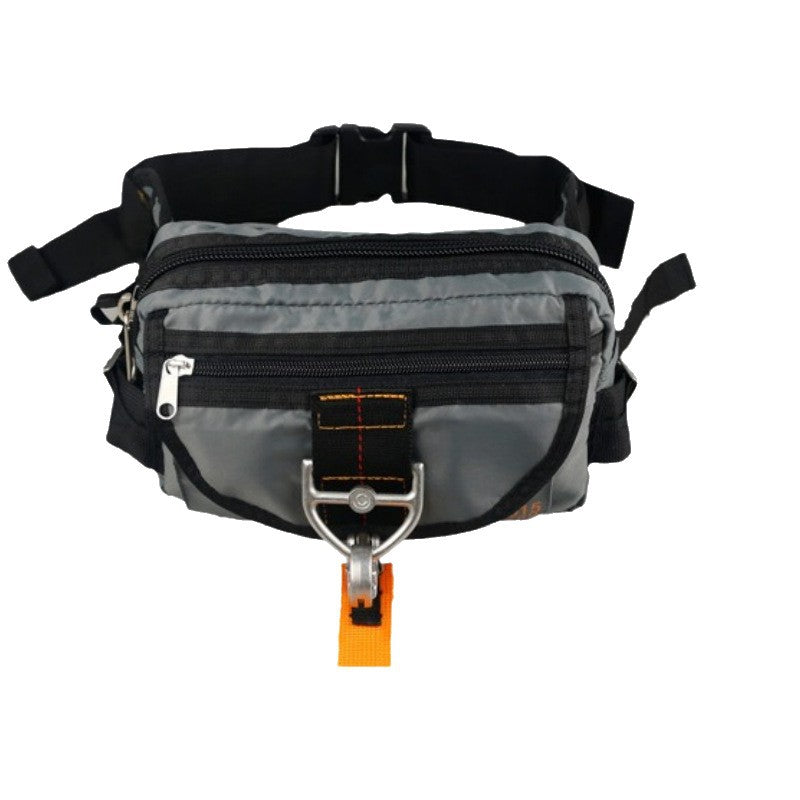 Multifunctional Waist Bag With A Uniquely Designed Nylon Hook-and-loop Closure