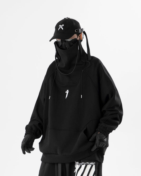 HiH49 Pull Ras-du-Cou Précision Noir