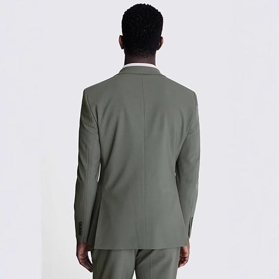 Mens Korean-style Slim-fit Two-piece Suit