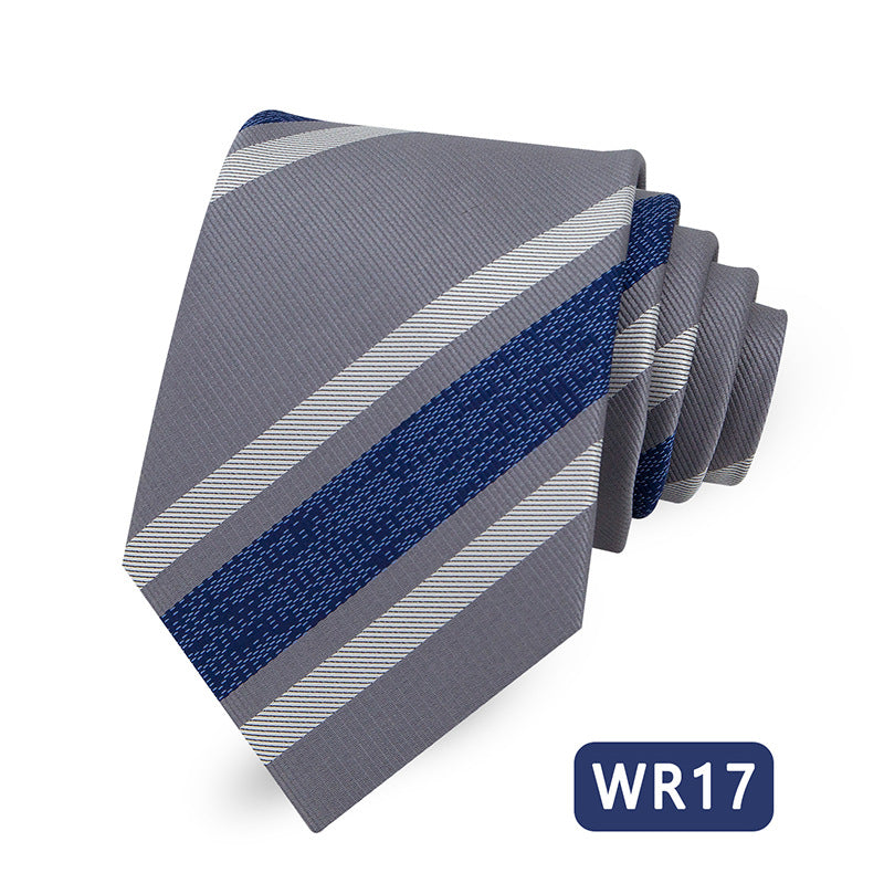 Men's Fashionable Casual Business Formal Striped Tie
