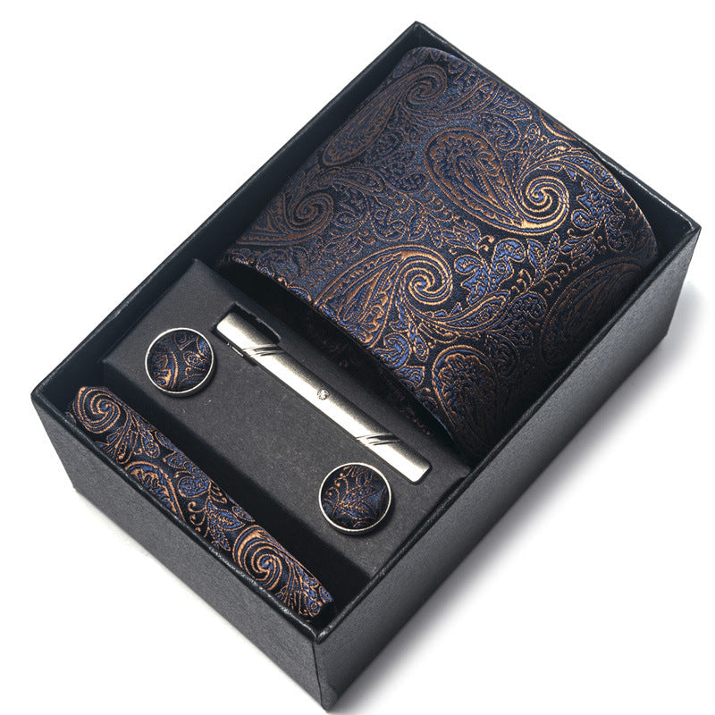 Direct-supply Mens Polyester Yarn-dyed Jacquard Formal Tie