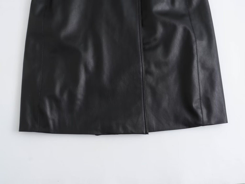 Women's Street Fashion Coat Black
