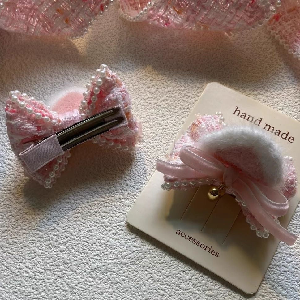 Cute Cat-ear Bow Hair Clip