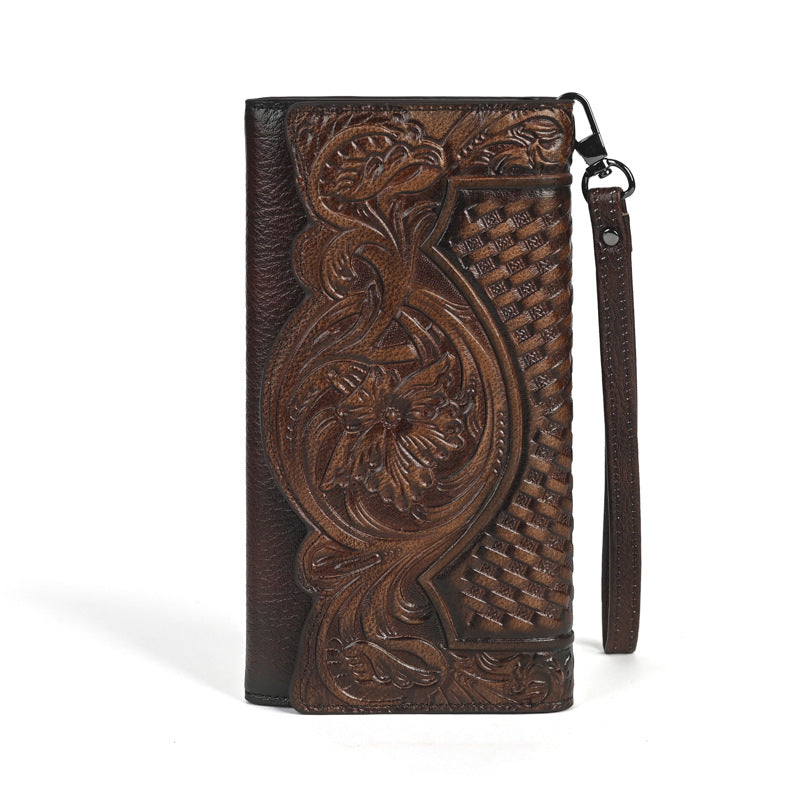 Retro Distressed Style Mens Wallet