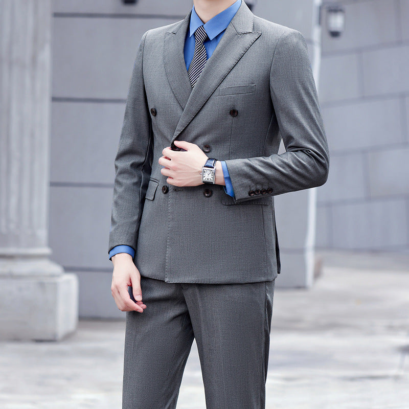 Double Breasted Suit Two-piece Set
