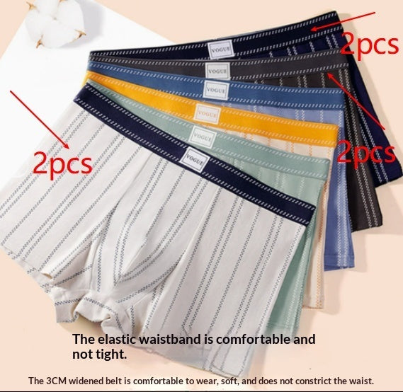 Mens 100 Cotton Antibacterial Sweat-Absorbent And Breathable Shorts