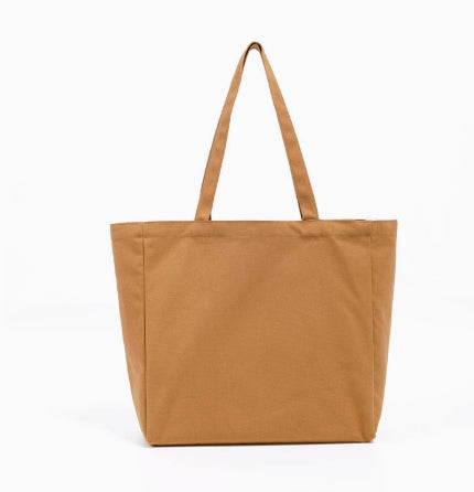 Fashionable Eco-friendly Colorful All-cotton Tote Canvas Bag