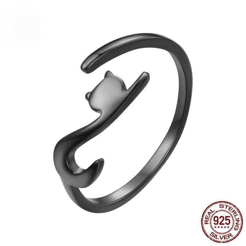 Fashionable And Minimalist Gold Open Ring