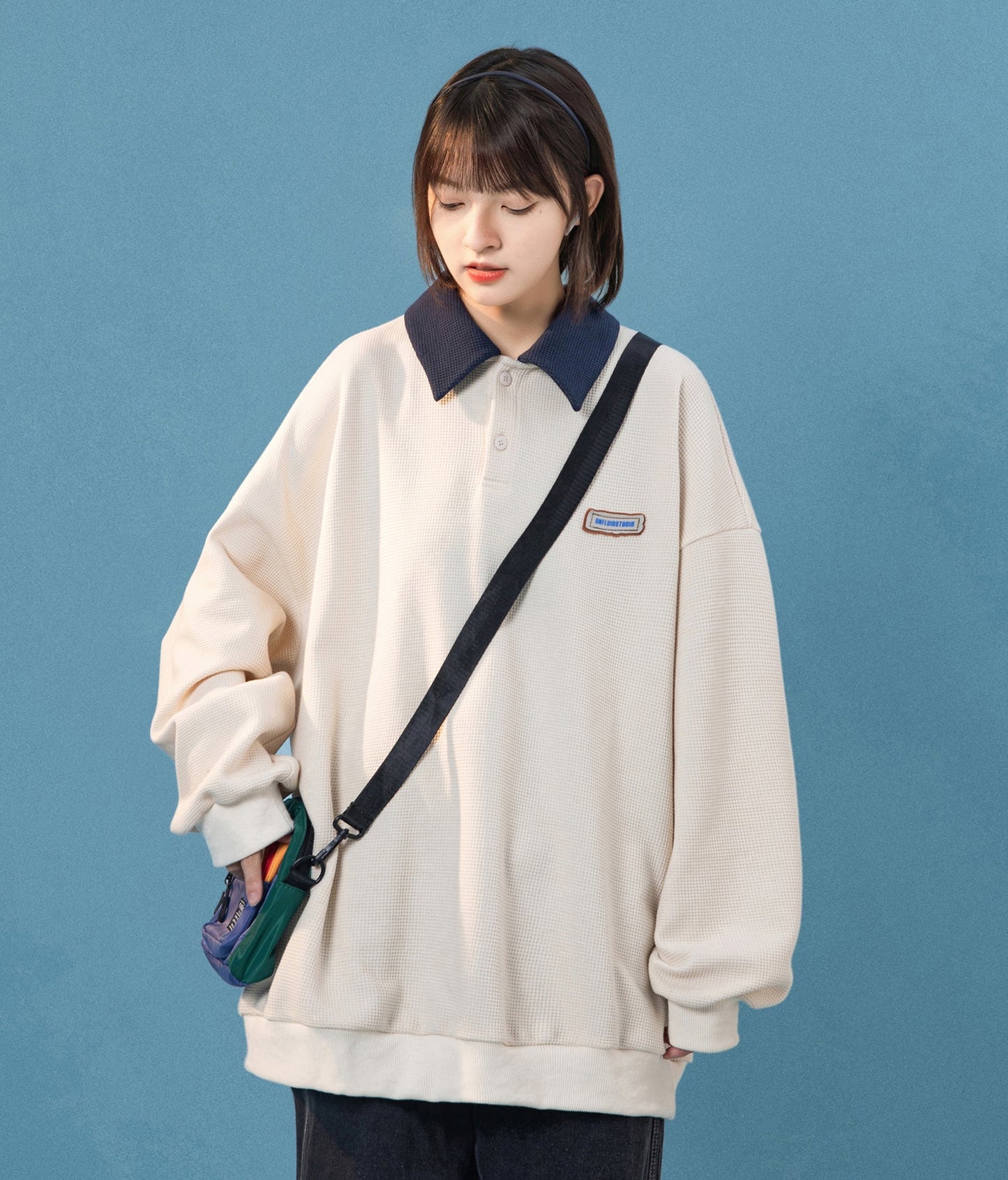 Pull décontracté de studio pour femme