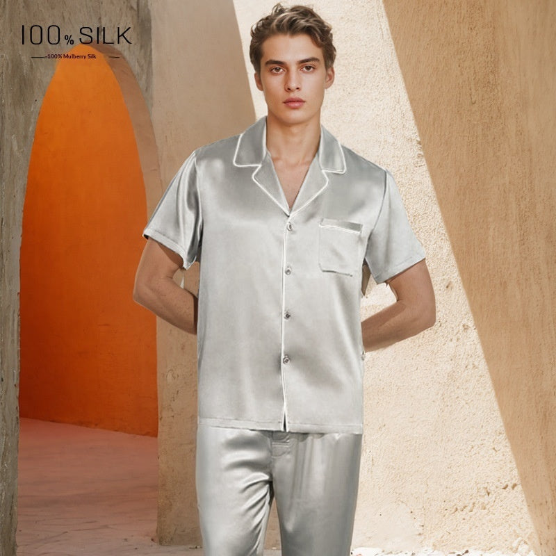 Mumi Heavyweight Silk Pajamas For Men