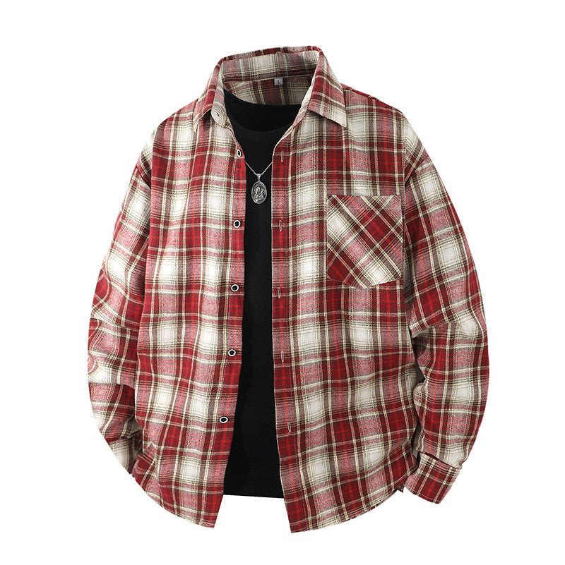 Casual Stylish And Versatile Brushed Jacket For Young Couples