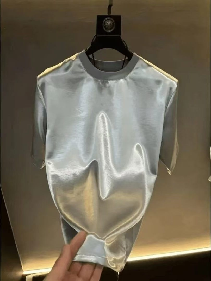 New Round-neck Mens Short-sleeve Casual Fashion Top