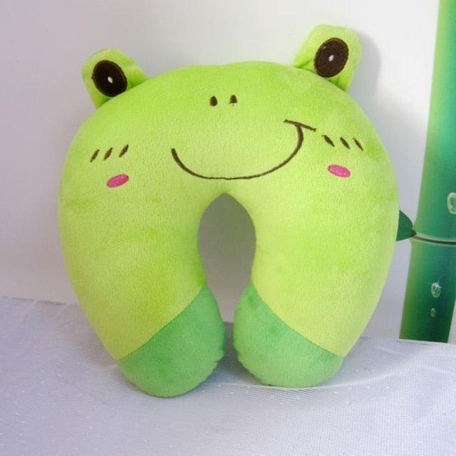 Cartoon Kids U-shaped Pillow Plush Neck Pillow Nap Pillow Lunch Break Pillow Cervical Pillow Travel Pillows Multi-Color Cartoon U Shaped Neck Pillow Comfortable Travel Pillow Inflatable Pillow Neck Pillow Lightweight Soft Pillows Comfortable for Children