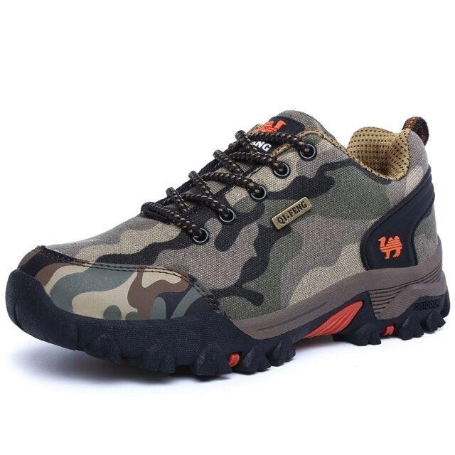 Freizeitsportschuhe für Herren Rutschfeste Mode Damen Camouflage Wasserdichte Paar Wanderschuhe Outdoor Training Herren Wanderschuhe Leichte Low-Top-Schuhe für Outdoor-Camping