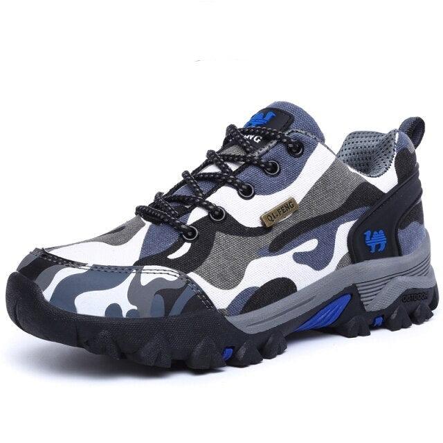 Freizeitsportschuhe für Herren Rutschfeste Mode Damen Camouflage Wasserdichte Paar Wanderschuhe Outdoor Training Herren Wanderschuhe Leichte Low-Top-Schuhe für Outdoor-Camping