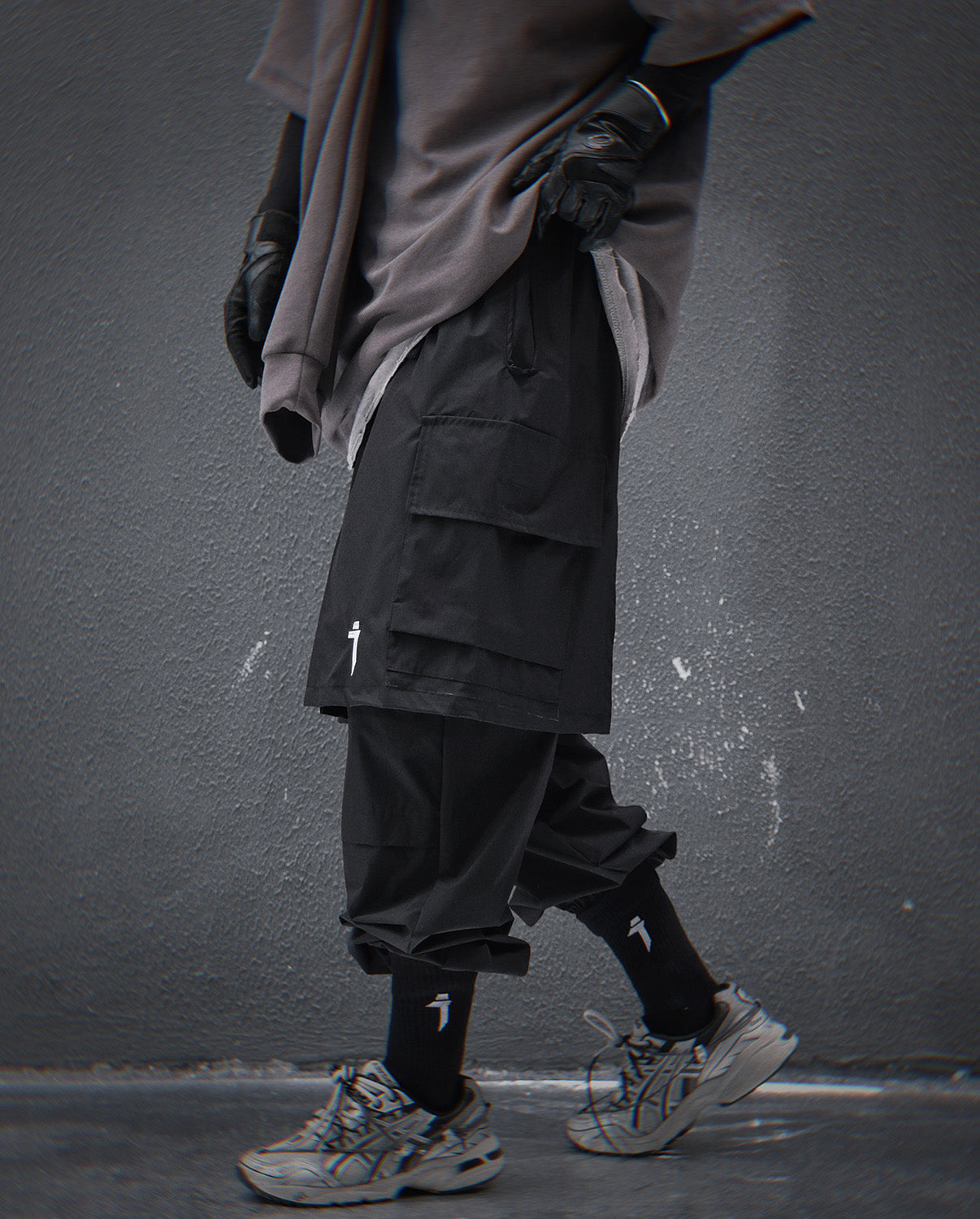Pantalon de Samouraï Noir HiP80
