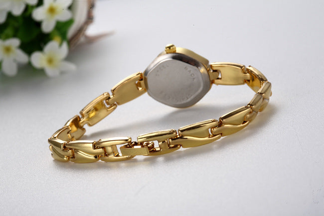 Women's Gold Stainless Steel Fashion Watch