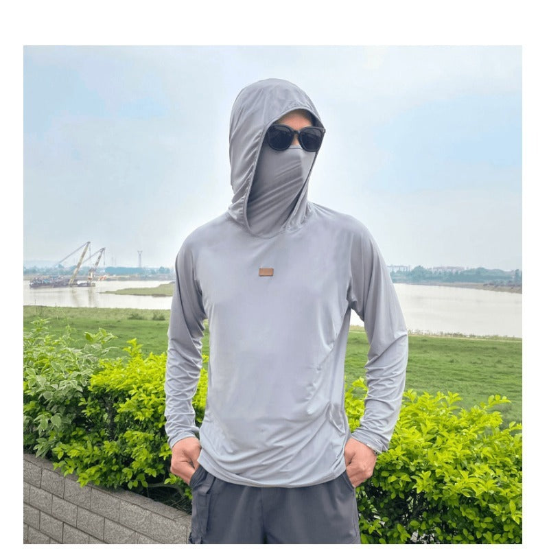 Men's Sun-Protective Fishing Gear Cycling Apparel