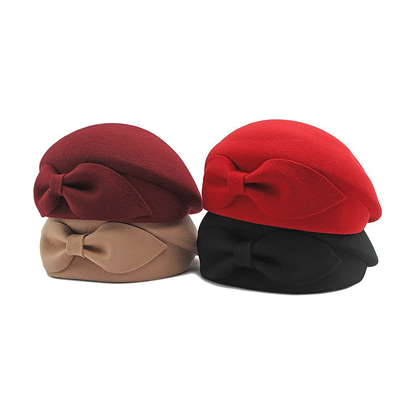 Women's Autumnwinter Wool Beret Korean Style