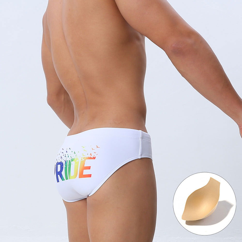 Mens New Printed Briefs Multicolor Print