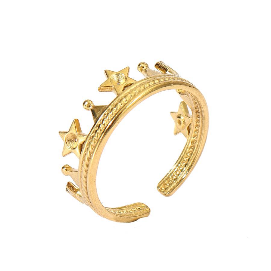 French-style Starsunmoon Ring For Women