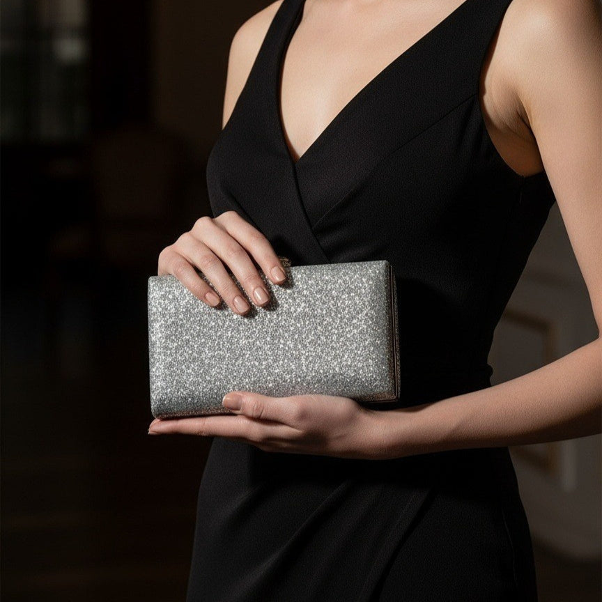 Sequin Ladies Evening Clutch Bag