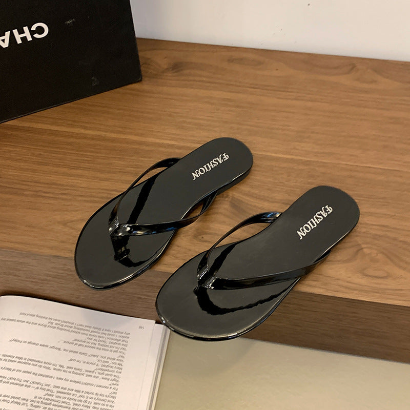 Womens Plus-size Flat Sandals For Spring And Summer
