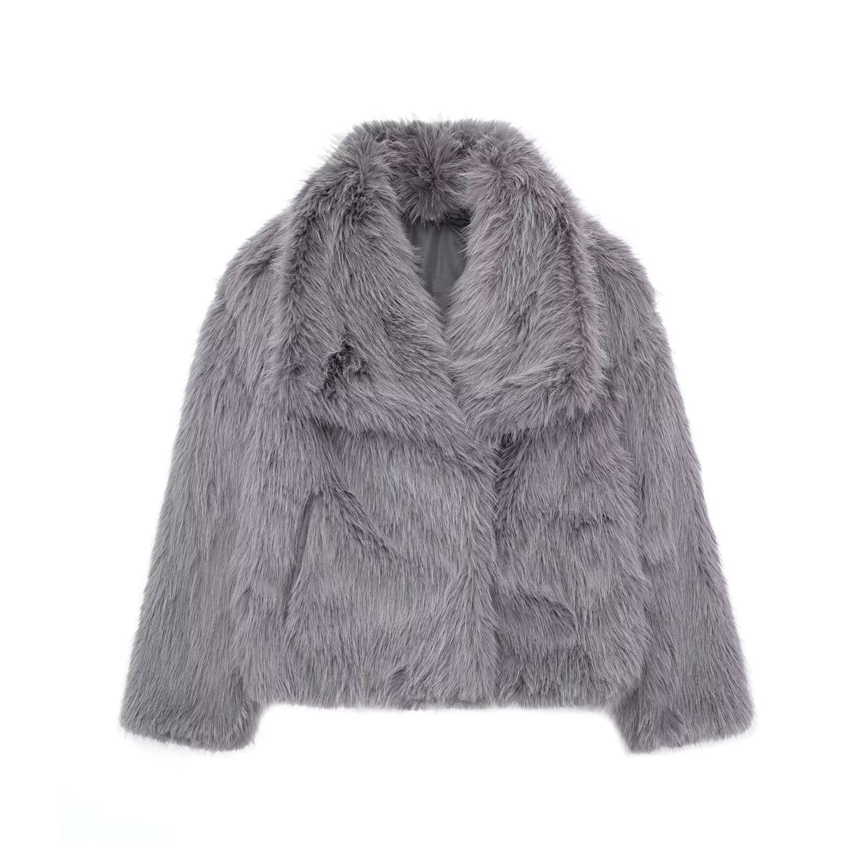 Women's Faux Fox Fur Jacket