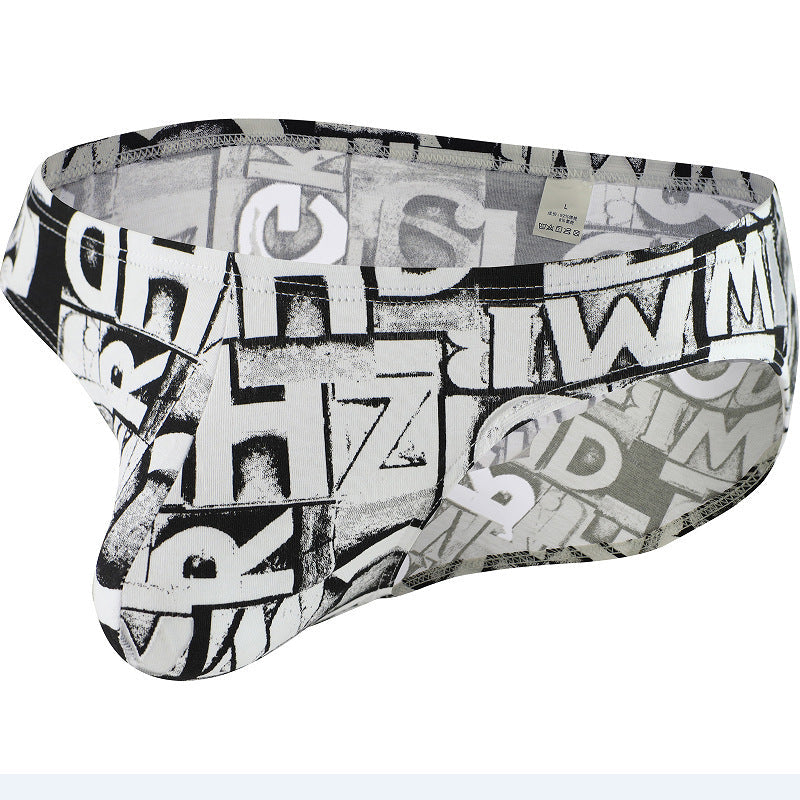 Cotton Printed Triangle Underwear