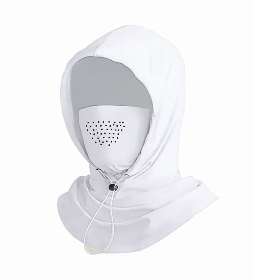Sunscreen Face Mask With Hood Full-face UV Protection