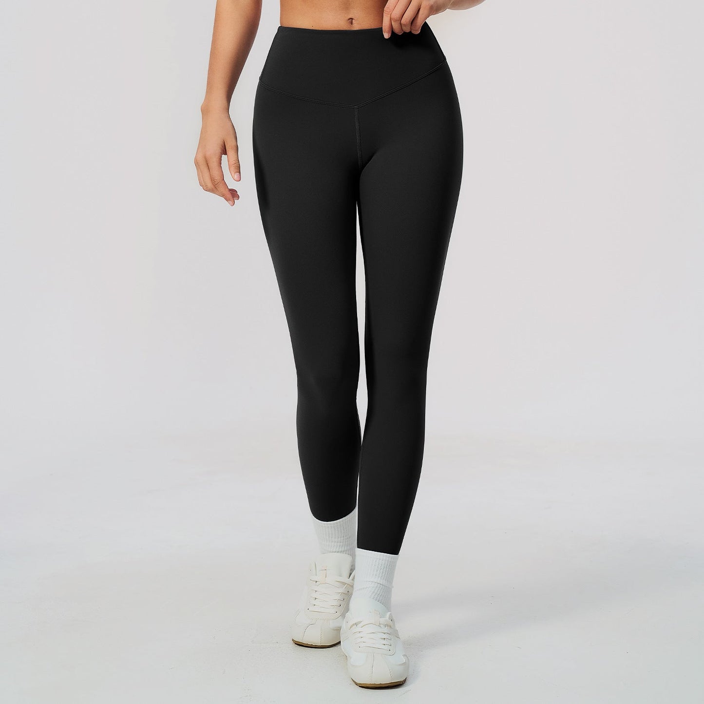 High-elasticity 3D Shaping High-waisted Hip-lifting Yoga Pants For Women