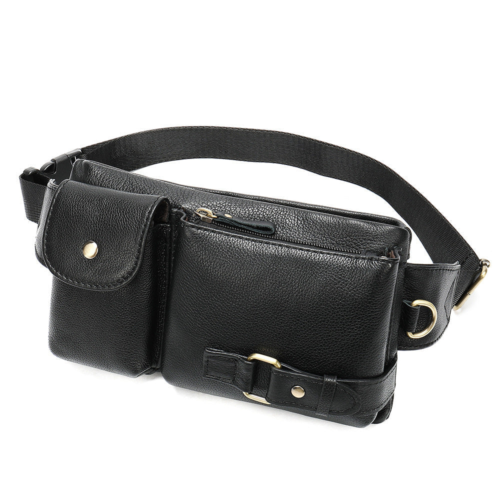 Multifunctional Mens ShoulderCrossbody Waist Bag