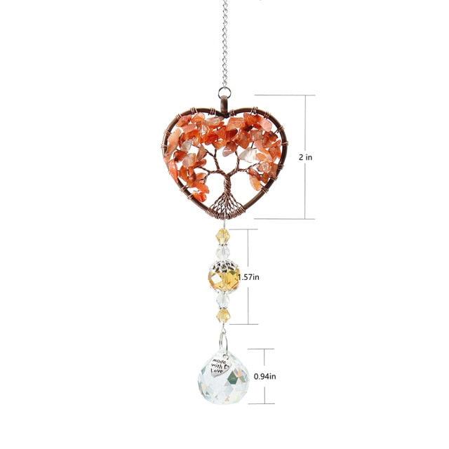 Chandelier Crystals Ball Prism Pendant Maker Sun Catcher Crystal Rainbow Maker Drops Hang for Window Home Decor Car Charms Hanging  Wind Chimes Hanging Ornament Garden Decor