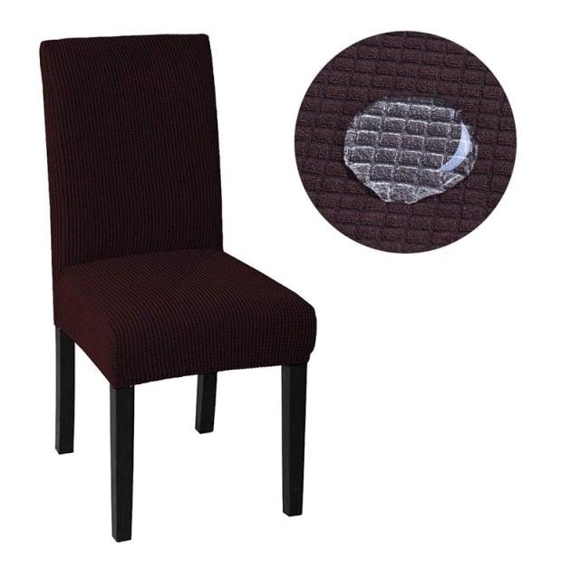Cheap Waterproof Chair Cover Elastic Spandex Chair Covers for Dining Room Kitchen Stretch Chair Slipcover High Back Chair Covers For Dining Room Dining Kitchen Stretch Decorative Waterproof Spandex Chair Protectors Cover