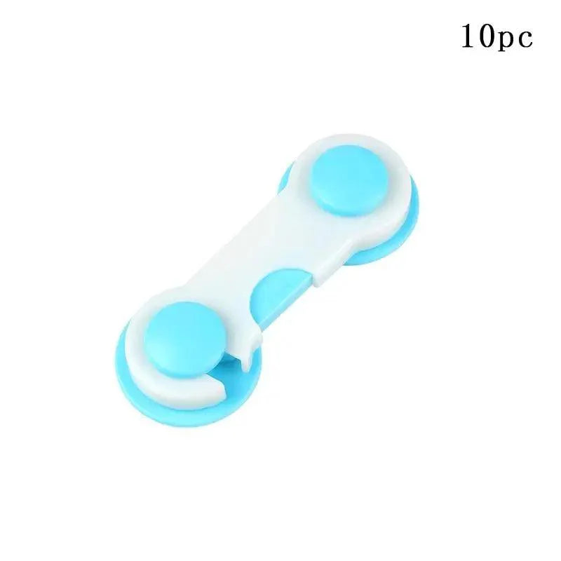 Child Safety Cabinet Lock Baby Proof Security Protector Drawer Door Cabinet Lock Plastic Protection Kids Safety Door Lock