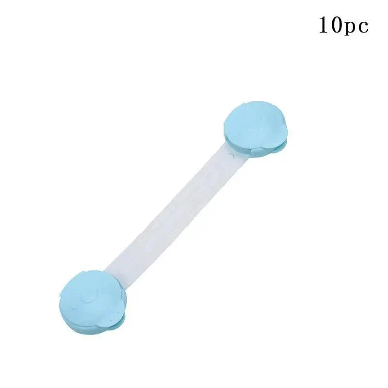 Child Safety Cabinet Lock Baby Proof Security Protector Drawer Door Cabinet Lock Plastic Protection Kids Safety Door Lock