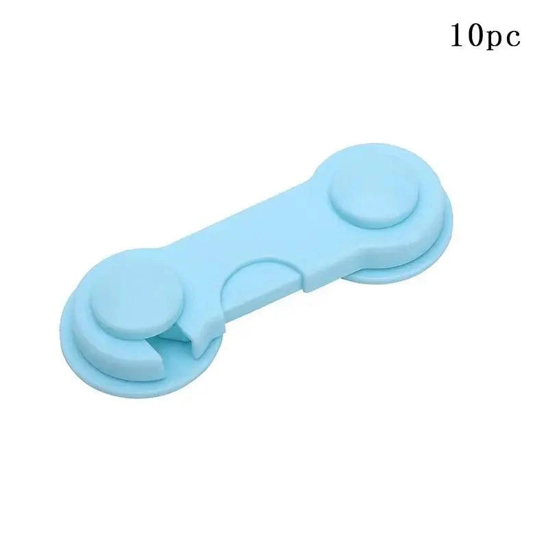 Child Safety Cabinet Lock Baby Proof Security Protector Drawer Door Cabinet Lock Plastic Protection Kids Safety Door Lock