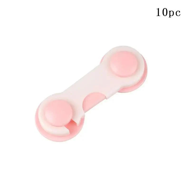 Child Safety Cabinet Lock Baby Proof Security Protector Drawer Door Cabinet Lock Plastic Protection Kids Safety Door Lock