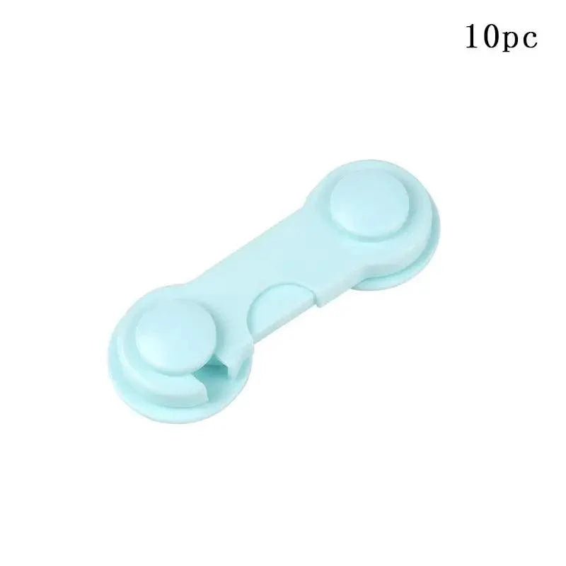 Child Safety Cabinet Lock Baby Proof Security Protector Drawer Door Cabinet Lock Plastic Protection Kids Safety Door Lock