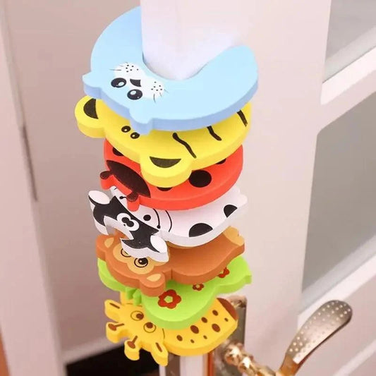 Child Safety Protection Baby Safety Cute Animal Security Card Door Stopper Baby Newborn Care Child Lock Protection From Children