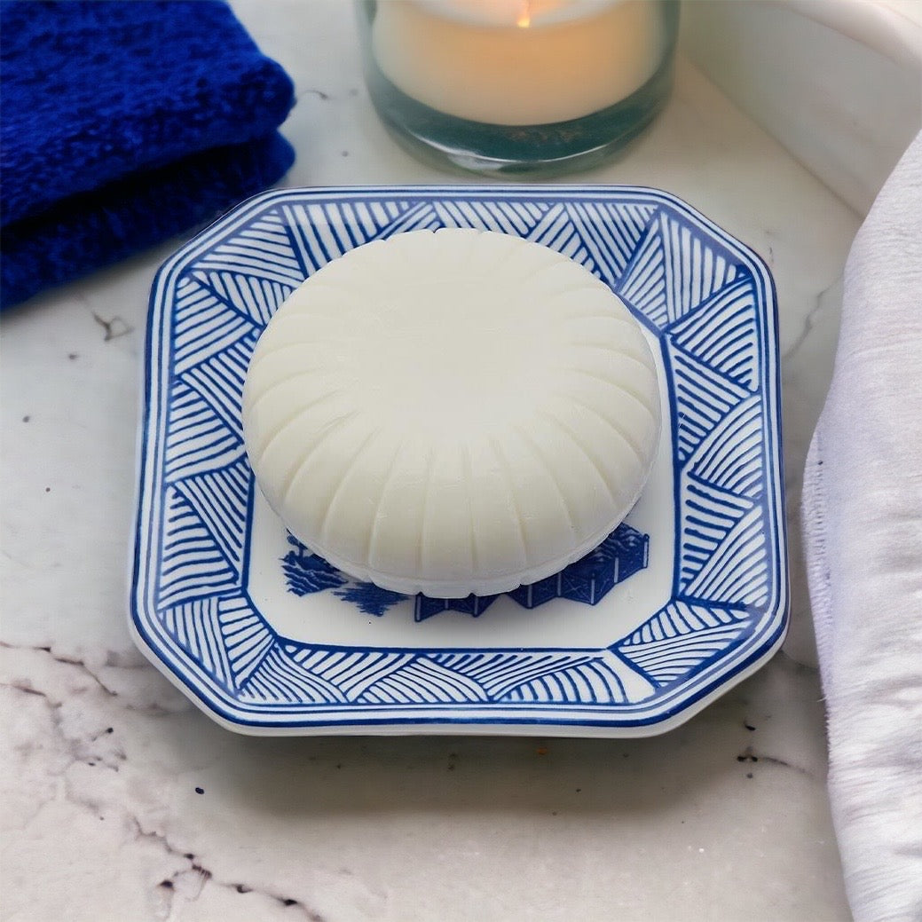 Seifenschale und Schmuckschale im Chinoiserie-Stil – Dekoratives Seifenablage-Geschenk aus Keramik