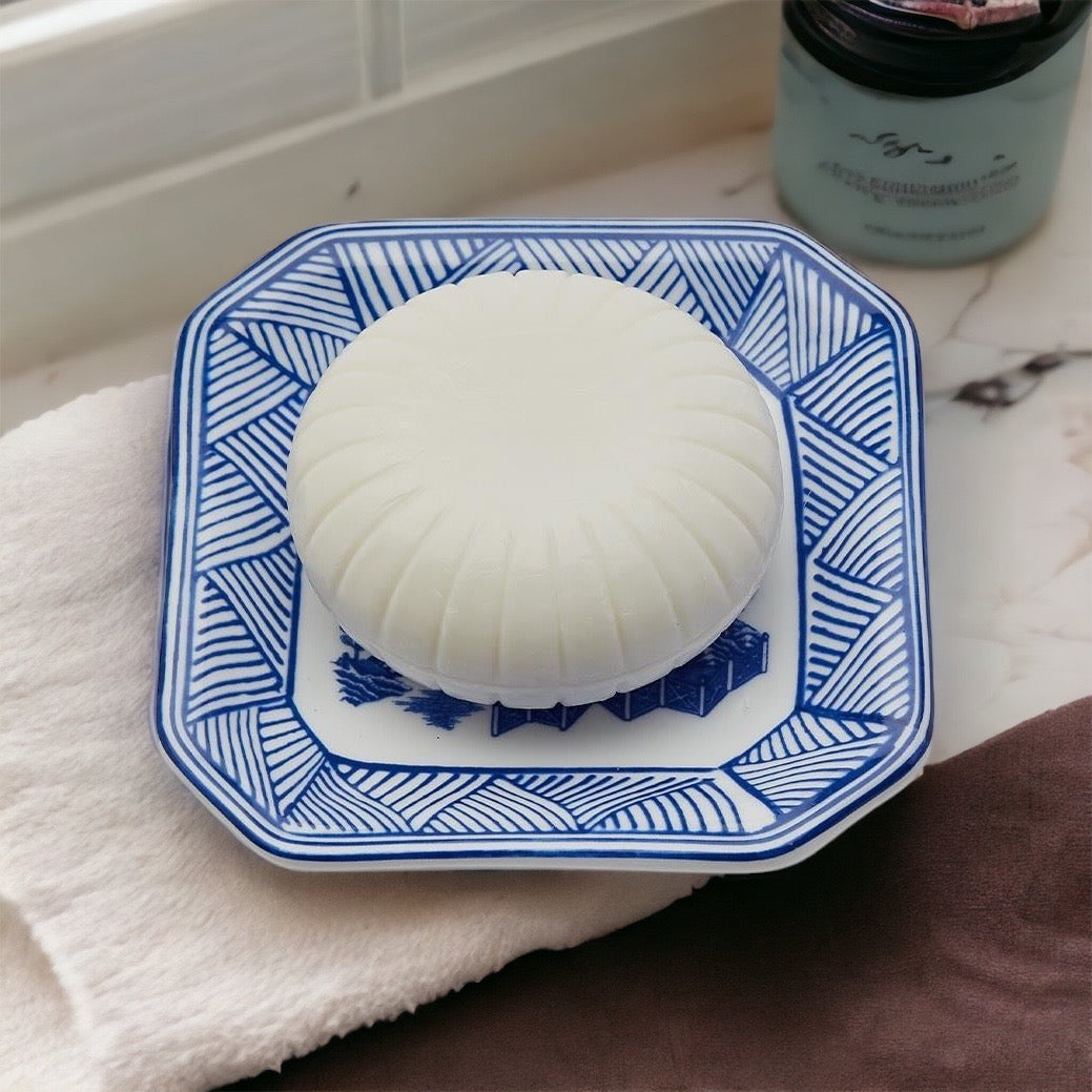 Seifenschale und Schmuckschale im Chinoiserie-Stil – Dekoratives Seifenablage-Geschenk aus Keramik