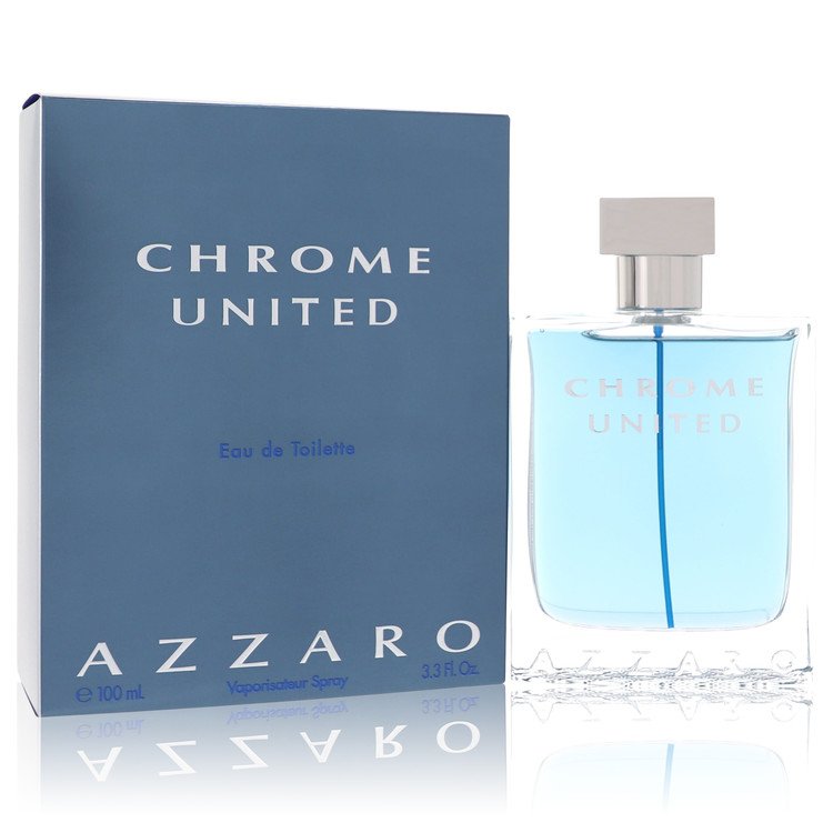 Chrome United by Azzaro Eau de Toilette Spray 100 ml für Herren