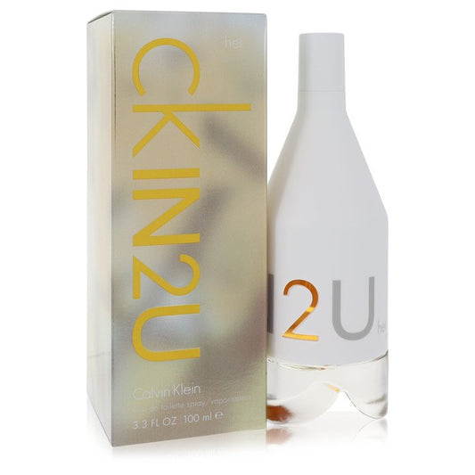 CK In 2U par Calvin Klein Eau De Toilette Vaporisateur 100 ml pour Femme