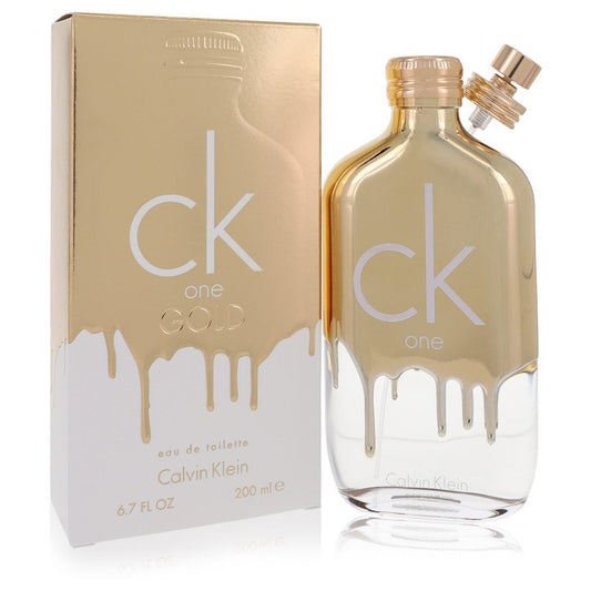 CK One Gold par Calvin Klein Eau De Toilette Vaporisateur (Unisexe) 6,7 oz pour Femme