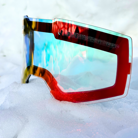 Linse: Aufsteckbare, klare Magnetlinse für die BLITZ Skibrille