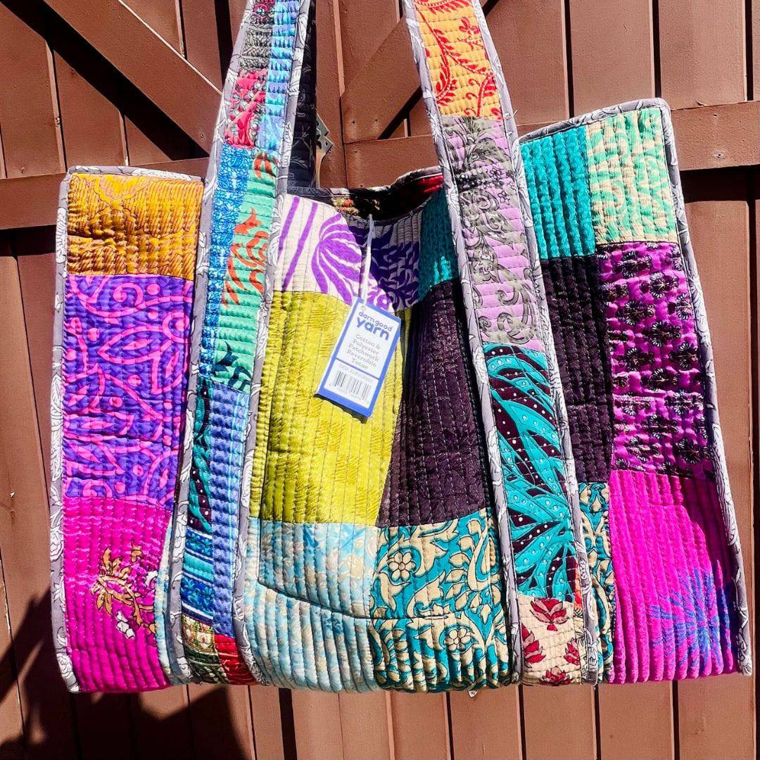 Gesteppte Baumwolltasche